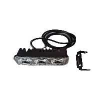 قرمز موتور سرخ کردن مربع سه Led Universal