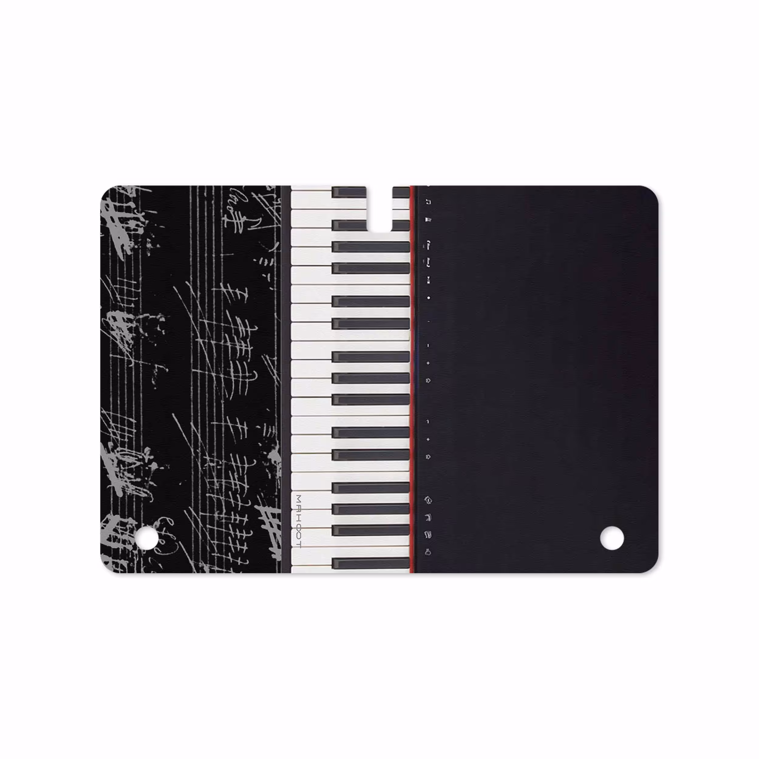 برچسب پوششی ماهوت مدل Piano-Instrument مناسب برای تبلت سامسونگ Galaxy Tab S 10.5 2014 T800