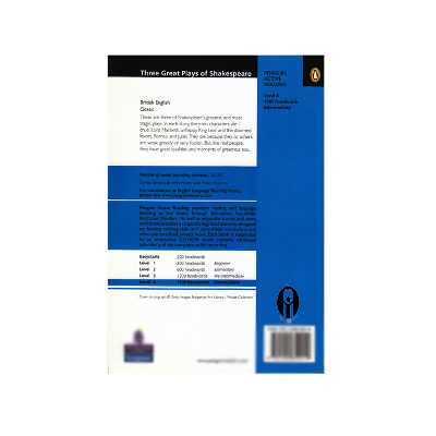  کتاب  Three Great Plays of Shakespeare اثر William Shakespeare انتشارات الوندپویان