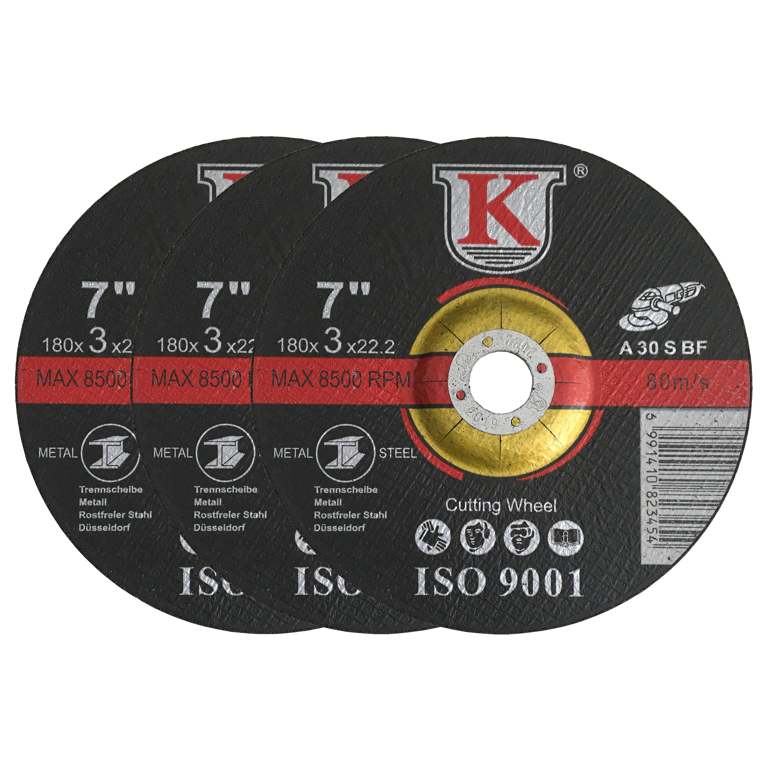 صفحه برش یو کی مدل A30- 3 بسته 3 عددی