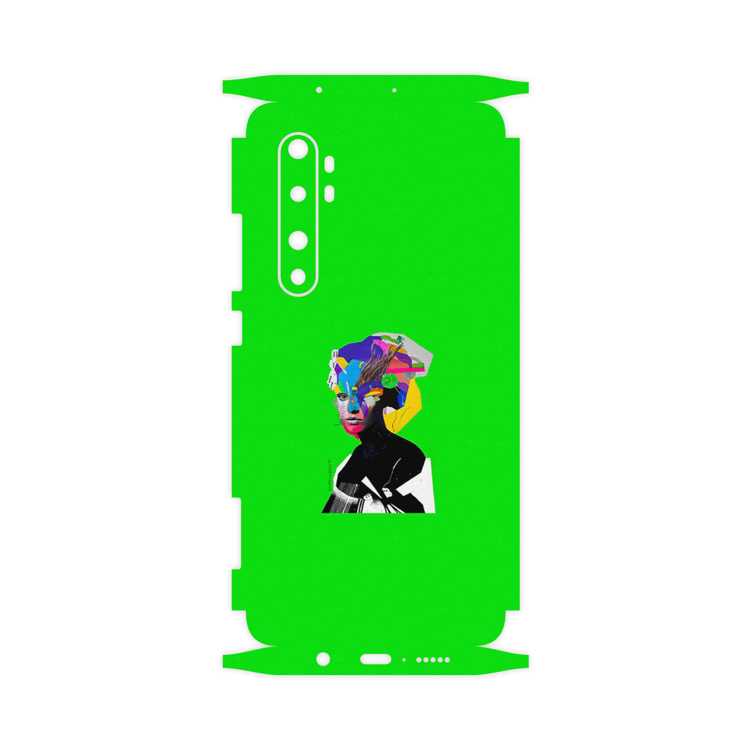 برچسب پوششی ماهوت مدل Collage of Women Portrait 3-FullSkin مناسب برای گوشی موبایل شیائومی Mi Note 10 Lite