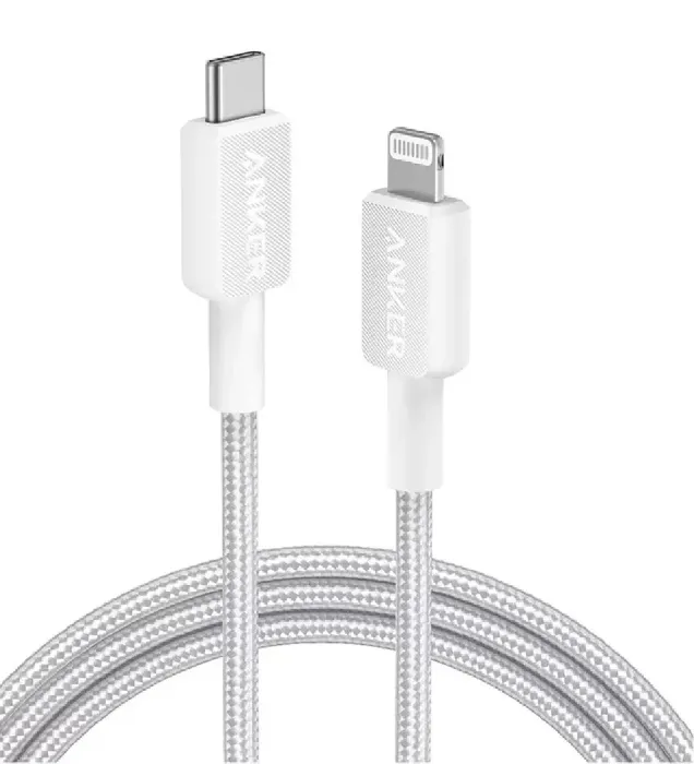 کابل شارژ USB-C به لایتنینگ انکر مدل A81B5 طول 0.9 متر
