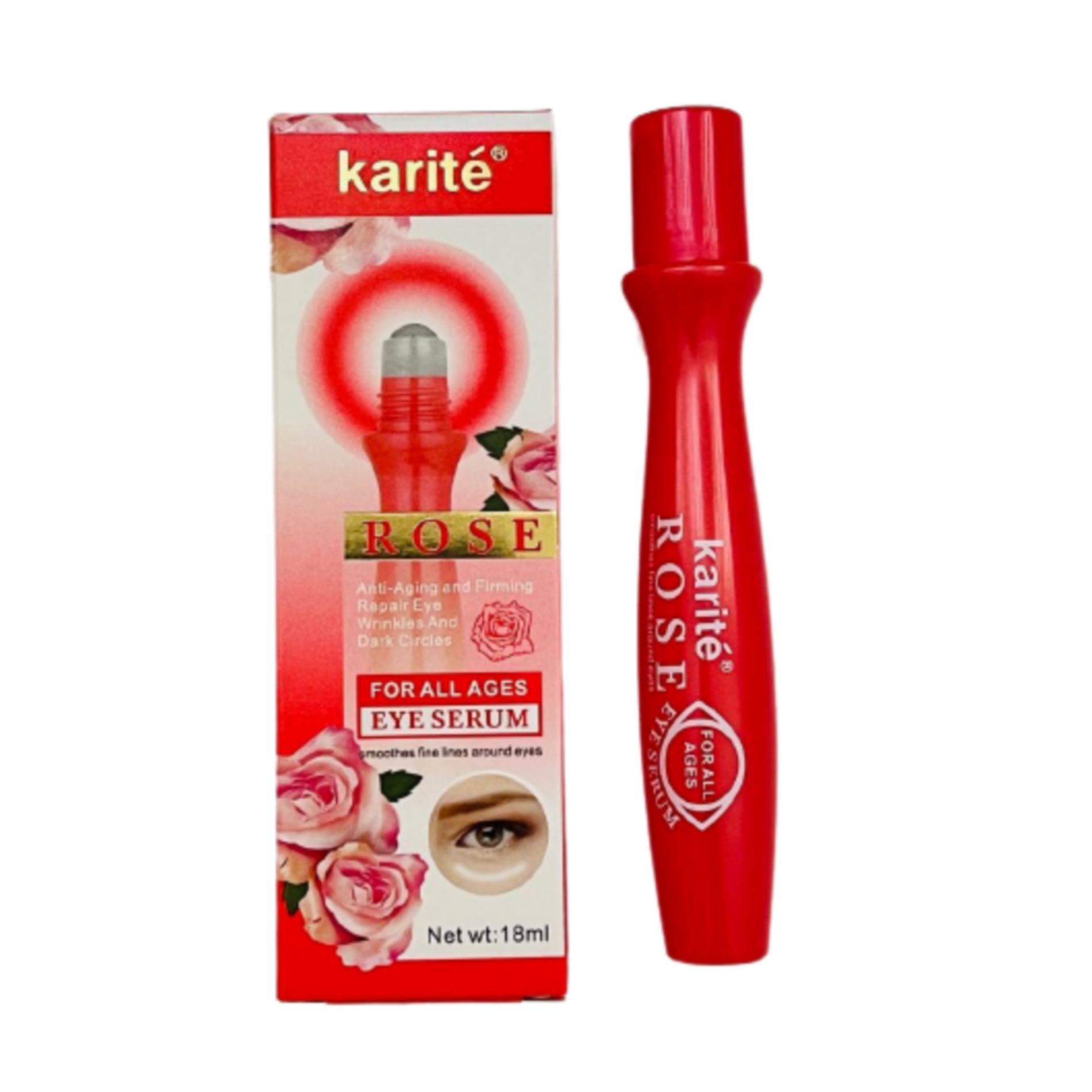 سرم دور چشم کاریته مدل rose حجم 18 میلی لیتر