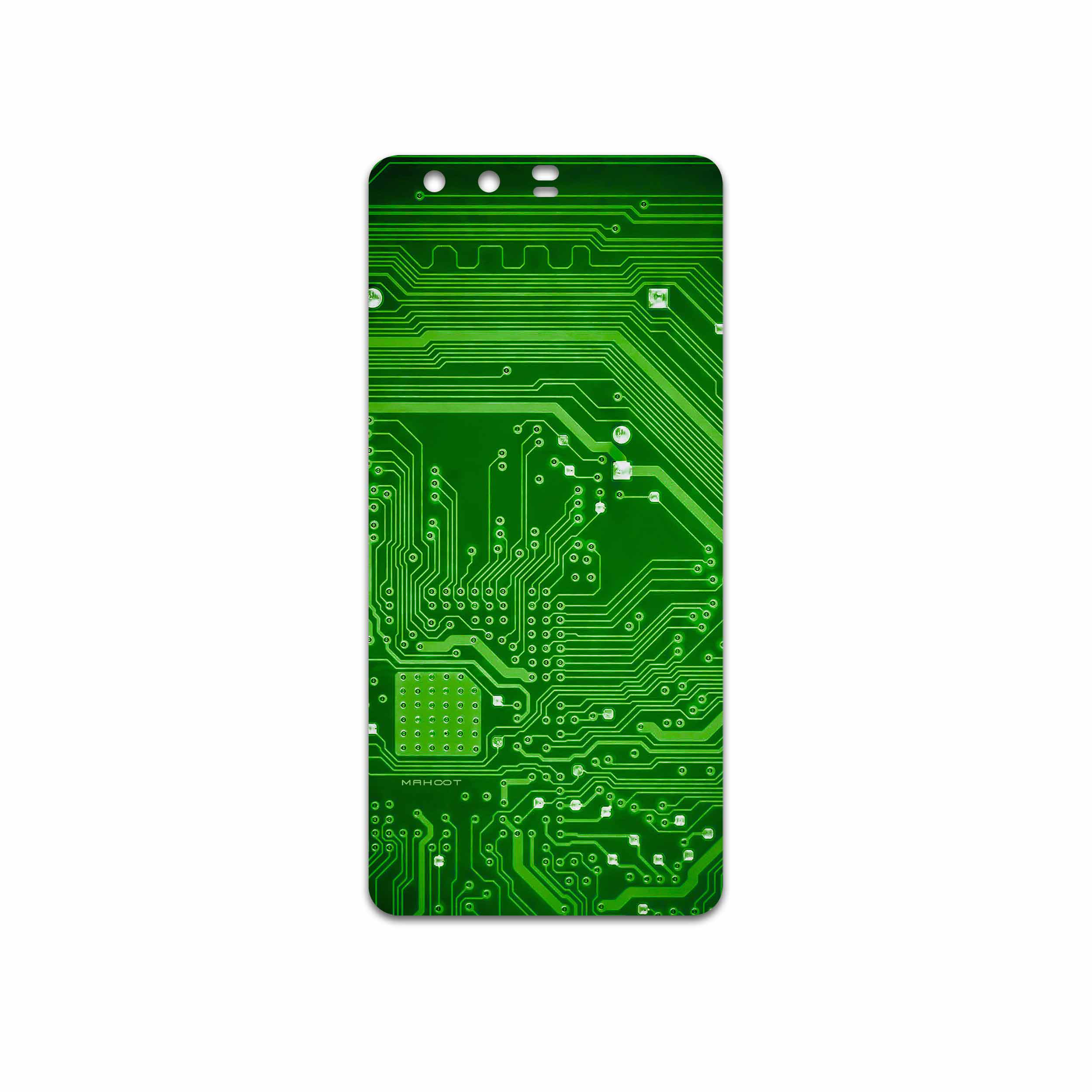 برچسب پوششی ماهوت مدل Green Printed Circuit Board مناسب برای گوشی موبایل هوآوی P10 Plus