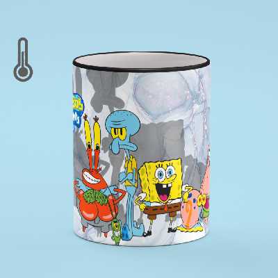 ماگ حرارتی بیگ ماگ مدل باب اسفنجی کد 6547