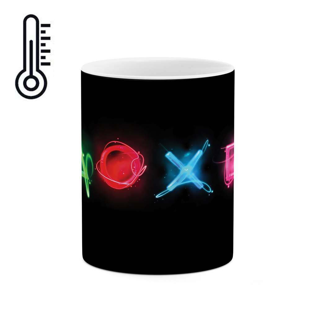 ماگ حرارتی طرح علائم دسته ps4 مدل mgp01012