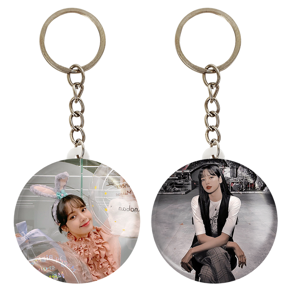 جاکلیدی خندالو مدل لیسا گروه بلک پینک کد 36163617 مجموعه 2 عددی