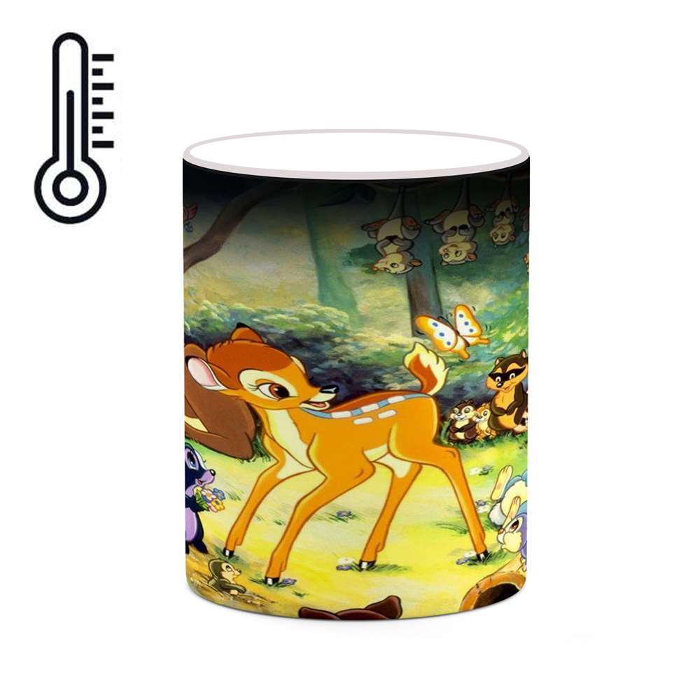 ماگ حرارتی کاکتی طرح کارتون Bambi مدل mgh22200