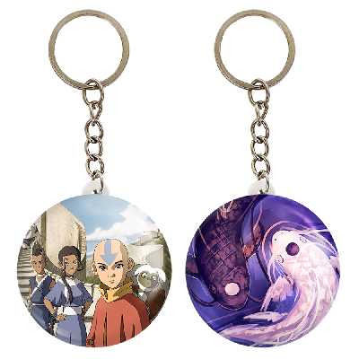 جاکلیدی خندالو مدل یین و یانگ و آنگ و کاتارا و ساکا انیمه آواتار کد 1275812756 مجموعه 2 عددی