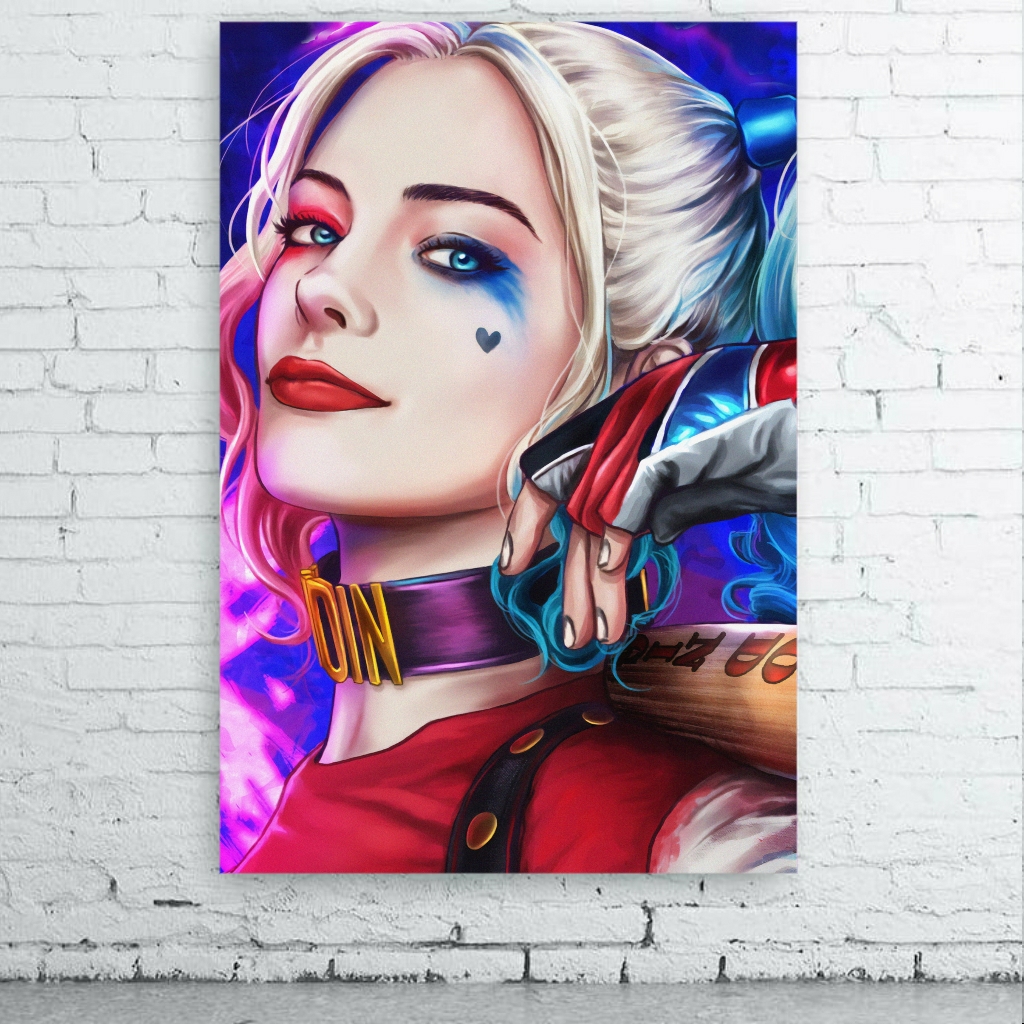 تابلو شاسی طرح هارلی کویین مدلKG134