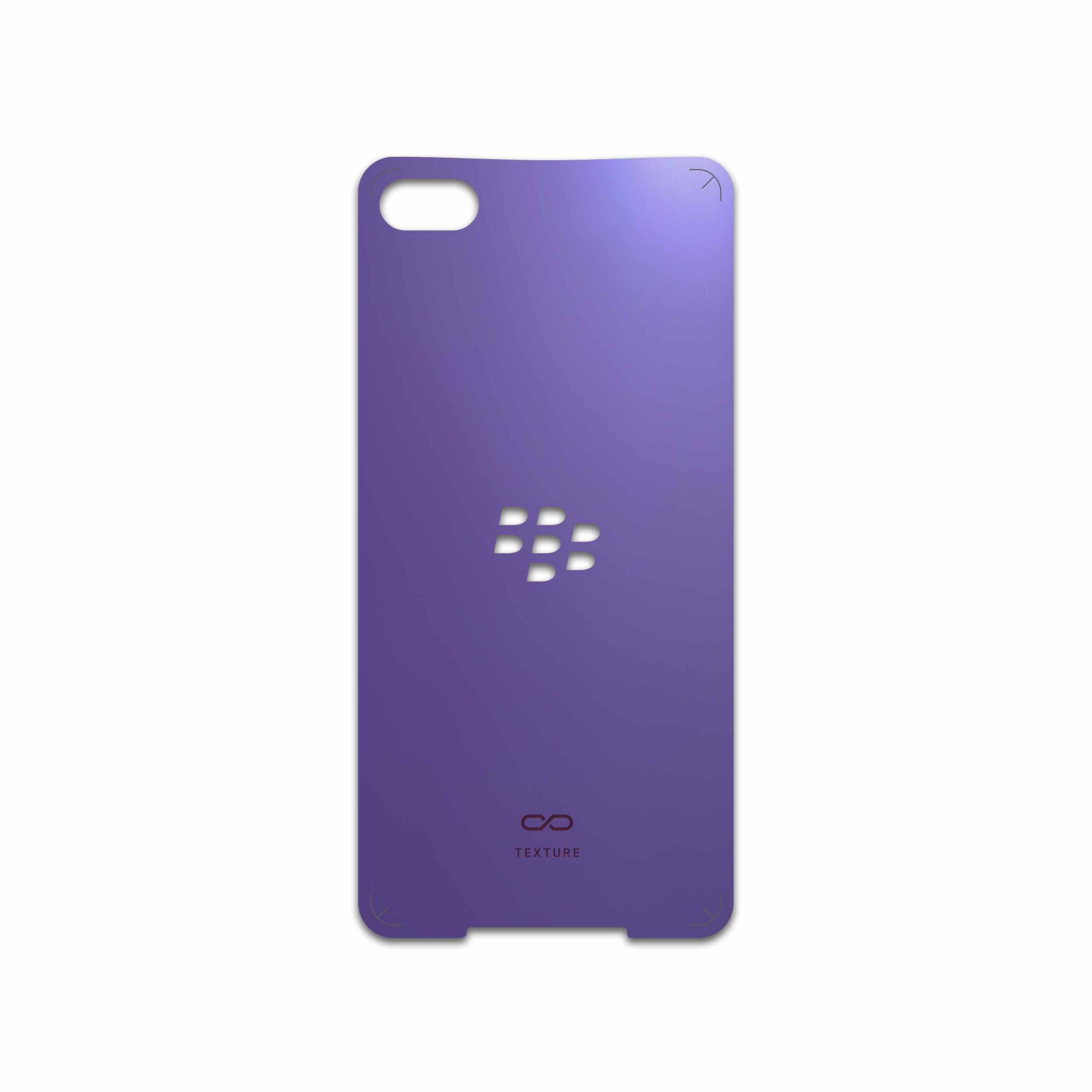 برچسب پوششی ماهوت مدل Matte-BlueBerry مناسب برای گوشی موبایل بلک بری Z30