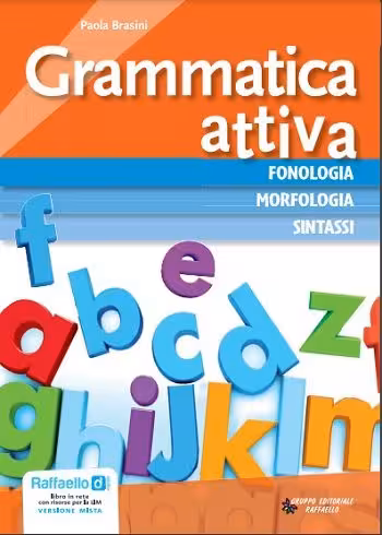 کتاب Grammatica attiva (زبان ایتالیایی – سیاه و سفید)