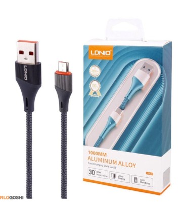 کابل تبدیل USB به USB-C الدینیو مدل LS631 طول 1 متر