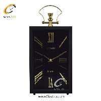 ساعت رومیزی اورجینال آرتمیس آلیاژ فلزی| کد رفرنس 20162، مدل: 2031Black Gold