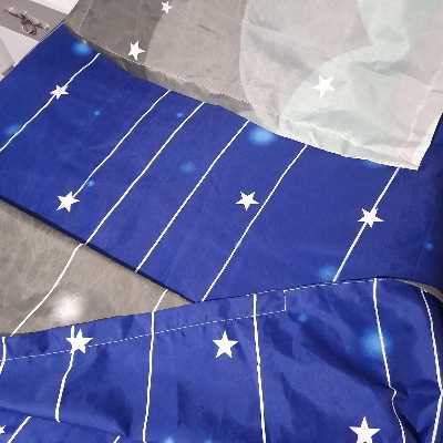 سرویس روتختی مدل  niki10.25.240 طرح ماهستاره کد 160 دو نفره چهار تکه