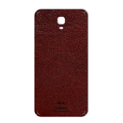 برچسب پوششی ماهوت مدلNatural Leather مناسب برای گوشی GLX Aria 1