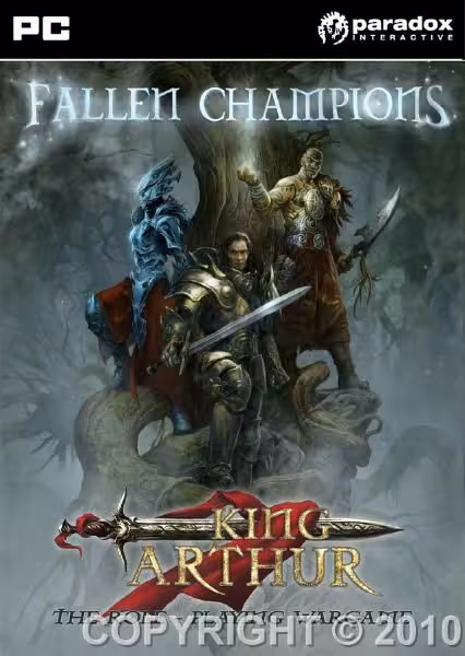 بازی کامپیوتر king arthur fallen champions