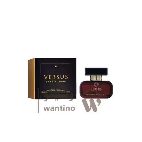 عطر ادکلن زنانه ورساچه کریستال نویر فراگرنس ورد ورسوس کریستال نویر (Fragrance World Versace Crystal Noir)