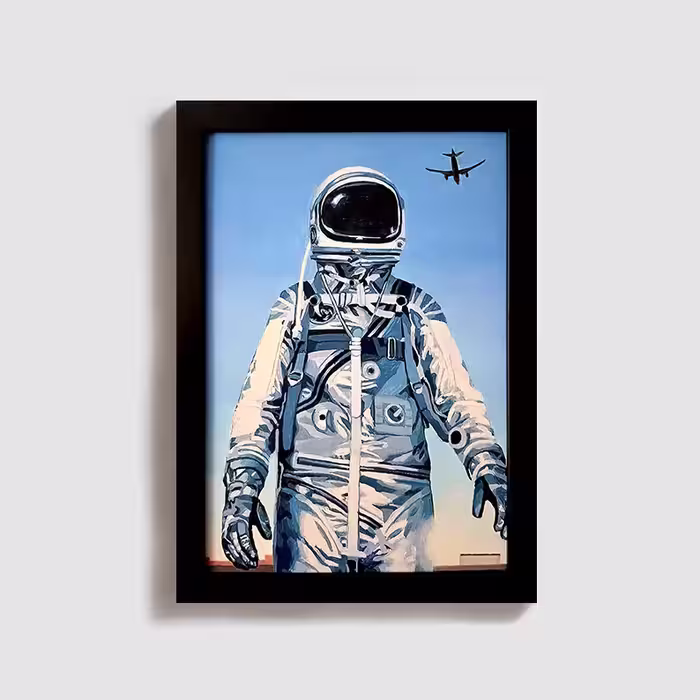 تابلو مدل فضانورد astronaut BL013 | دنیای قاب