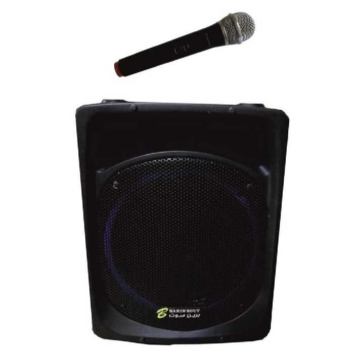 اکو پرتابل تکنو صوند به همراه میکروفن دارای ضمانت 