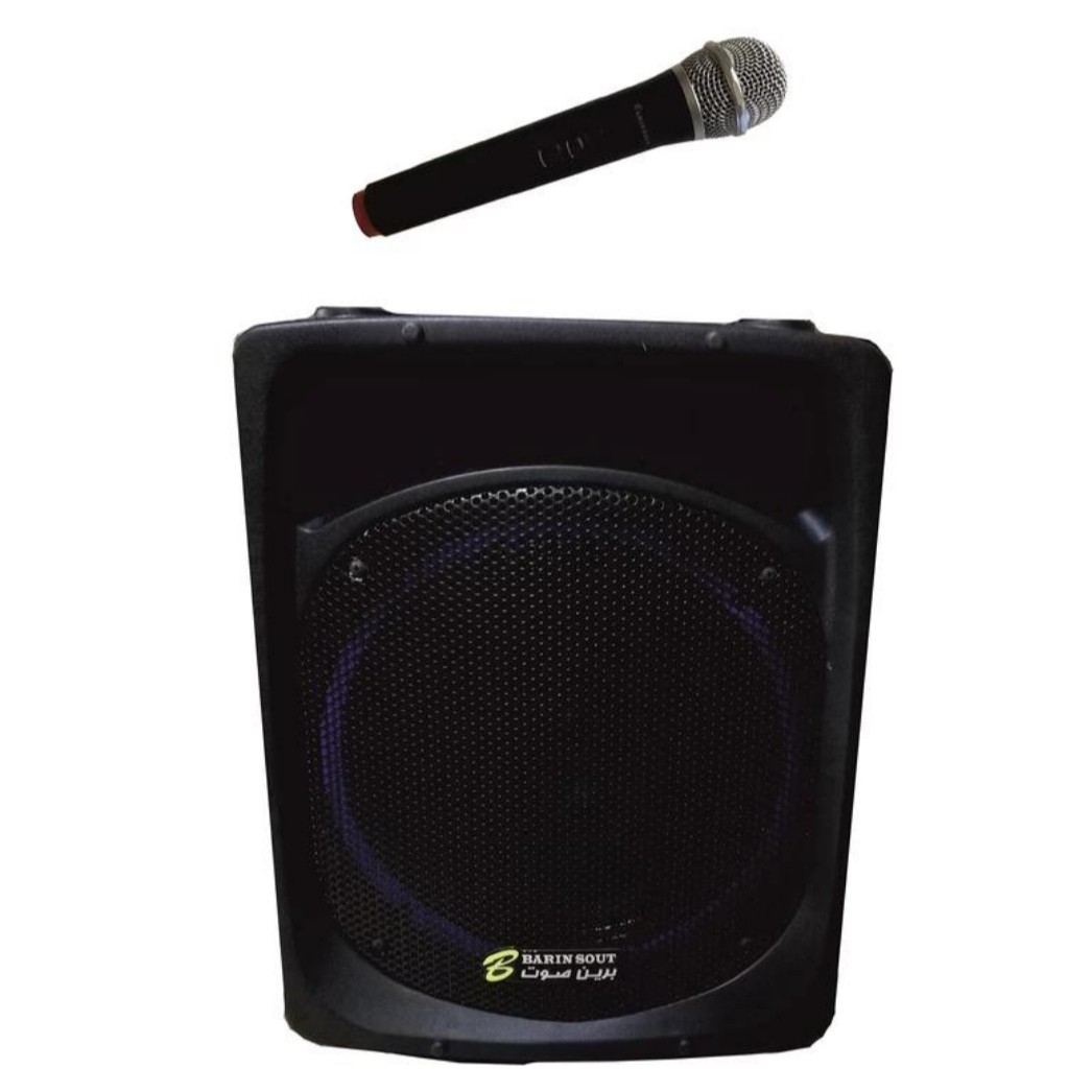 اکو پرتابل تکنو صوند به همراه میکروفن دارای ضمانت 