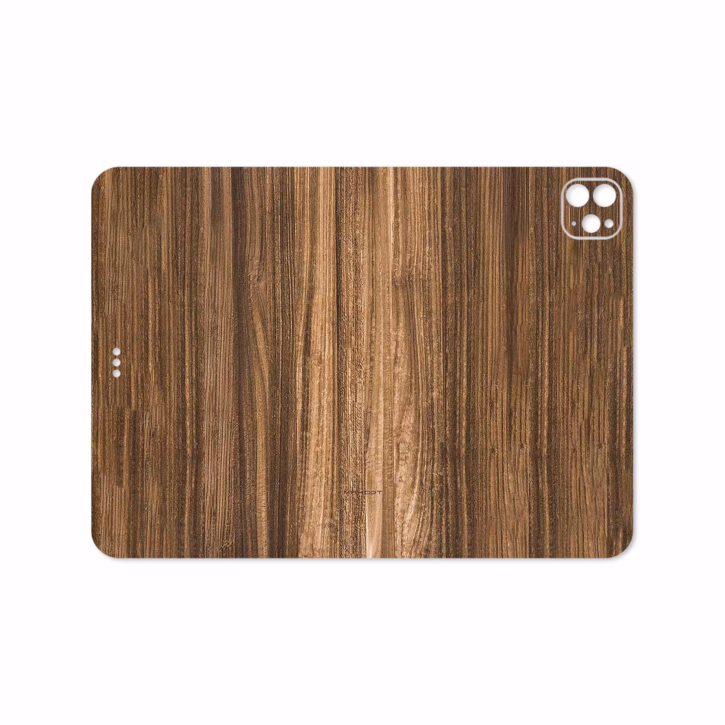 برچسب پوششی ماهوت مدل Light Walnut Wood مناسب برای تبلت اپل iPad Pro 11 (GEN 2) 2020 A2228