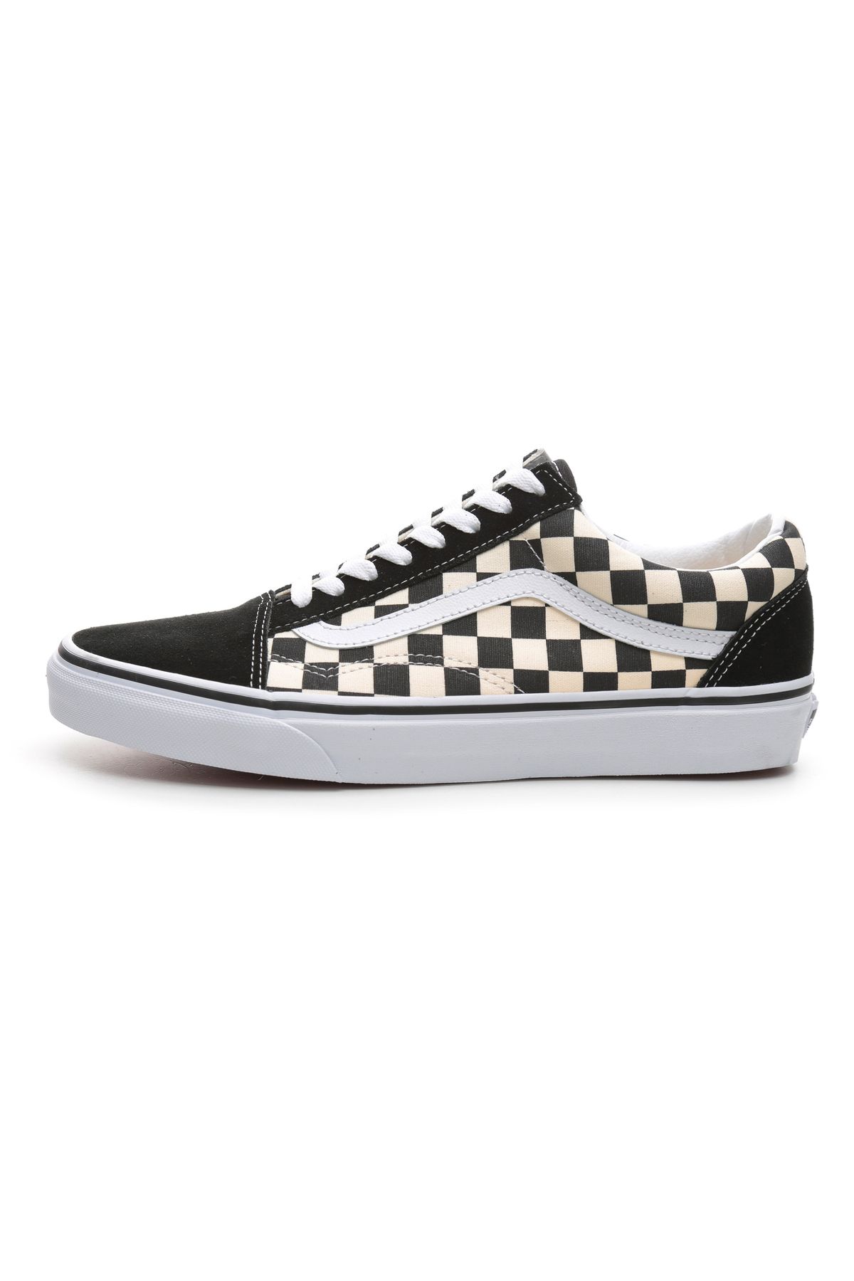 اسنیکر سفید زنانه و کتونی 0A38G1P0S1 R UA کفش ورزشی قدیمی SKOL سیاه Vans