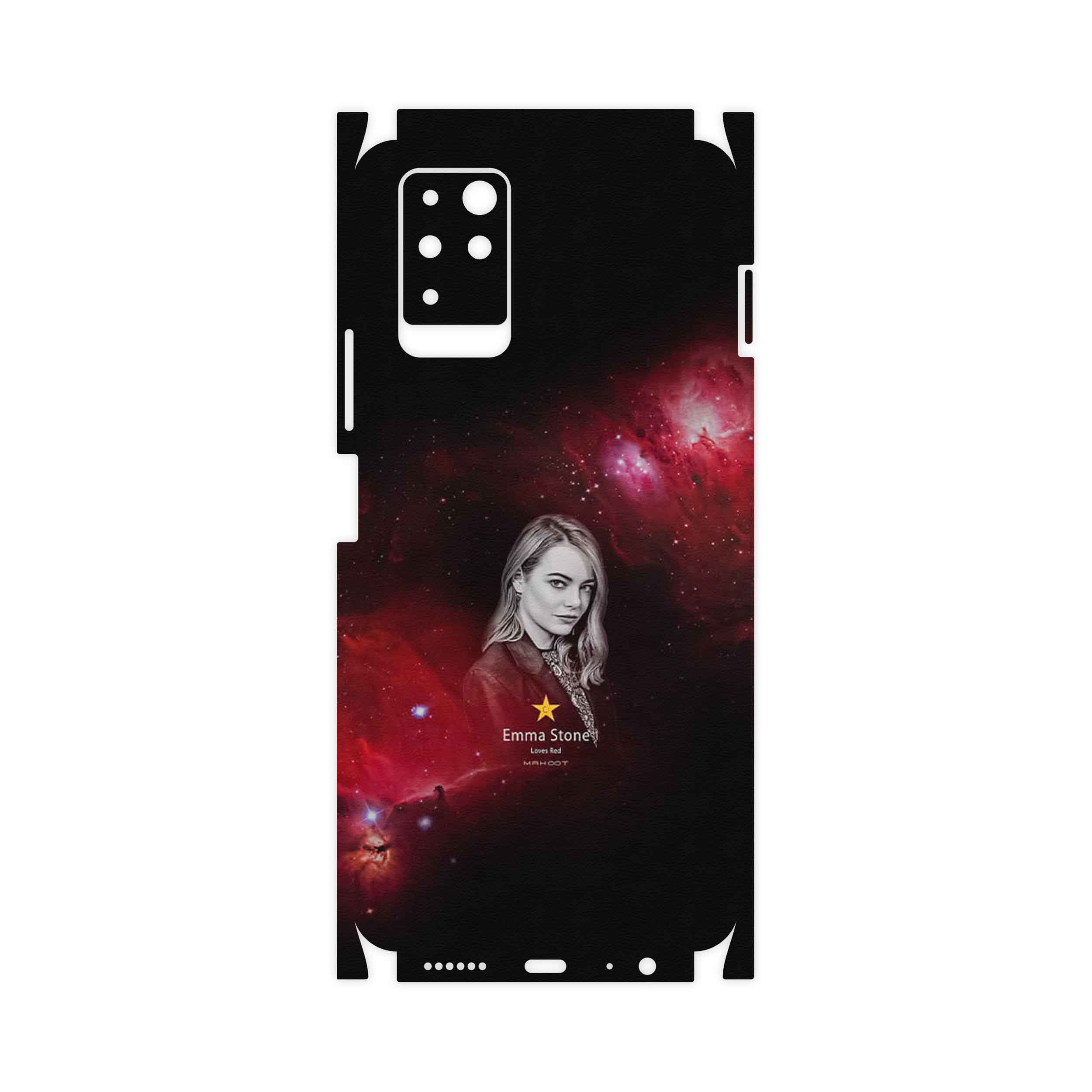 برچسب پوششی ماهوت مدل Emma Stone-FullSkin مناسب برای گوشی موبایل اینفینیکس Note 10