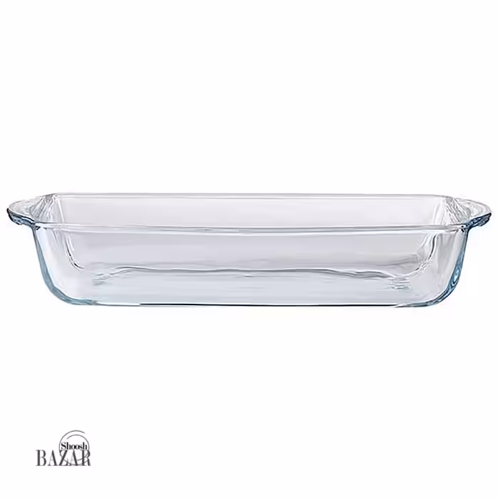 تابه مستطیل پیرکس سایز 23*35