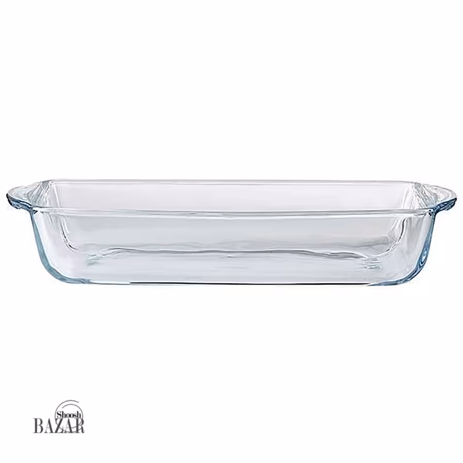 تابه مستطیل پیرکس سایز 23*35