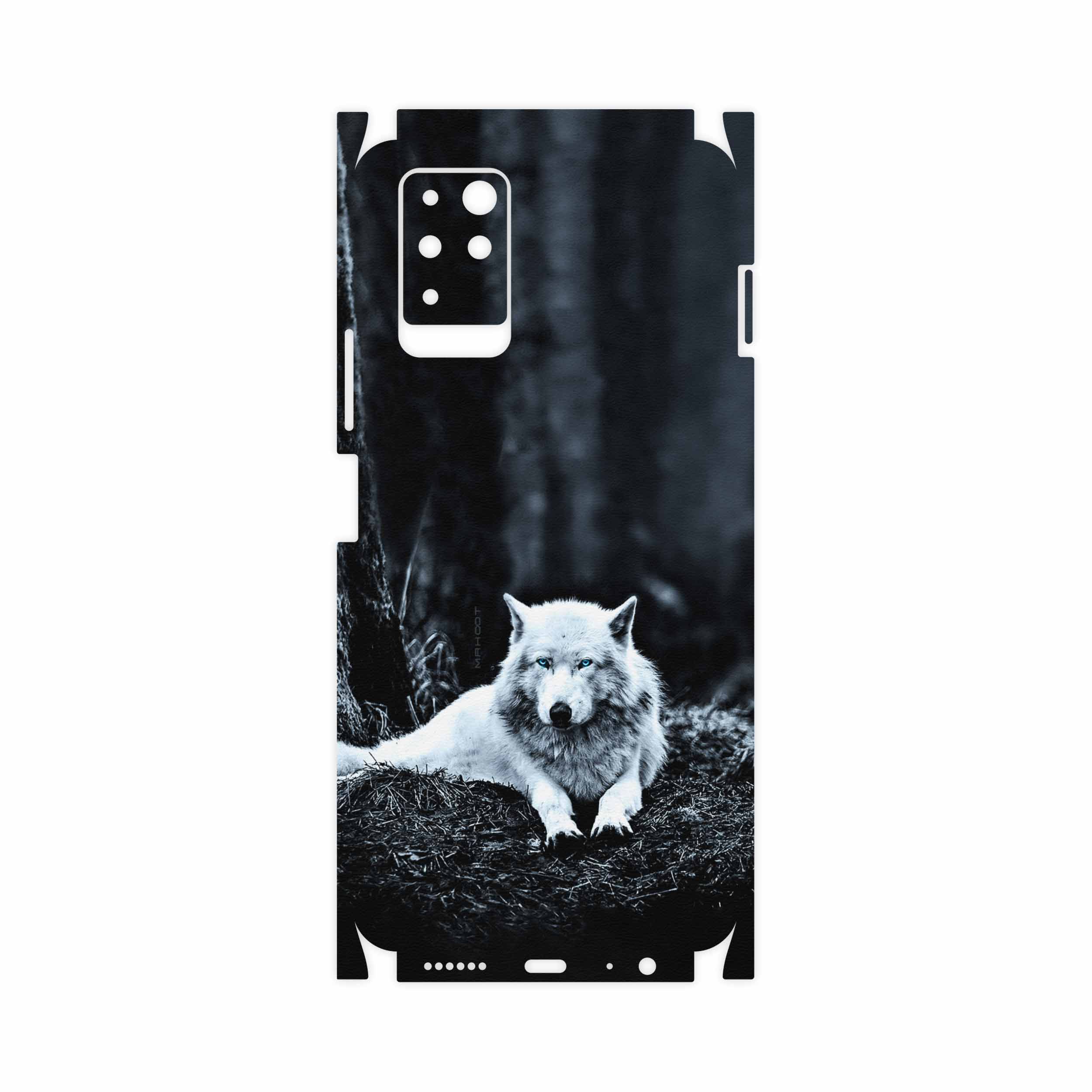 برچسب پوششی ماهوت مدل Dire-Wolf-FullSkin مناسب برای گوشی موبایل اینفینیکس Note 10
