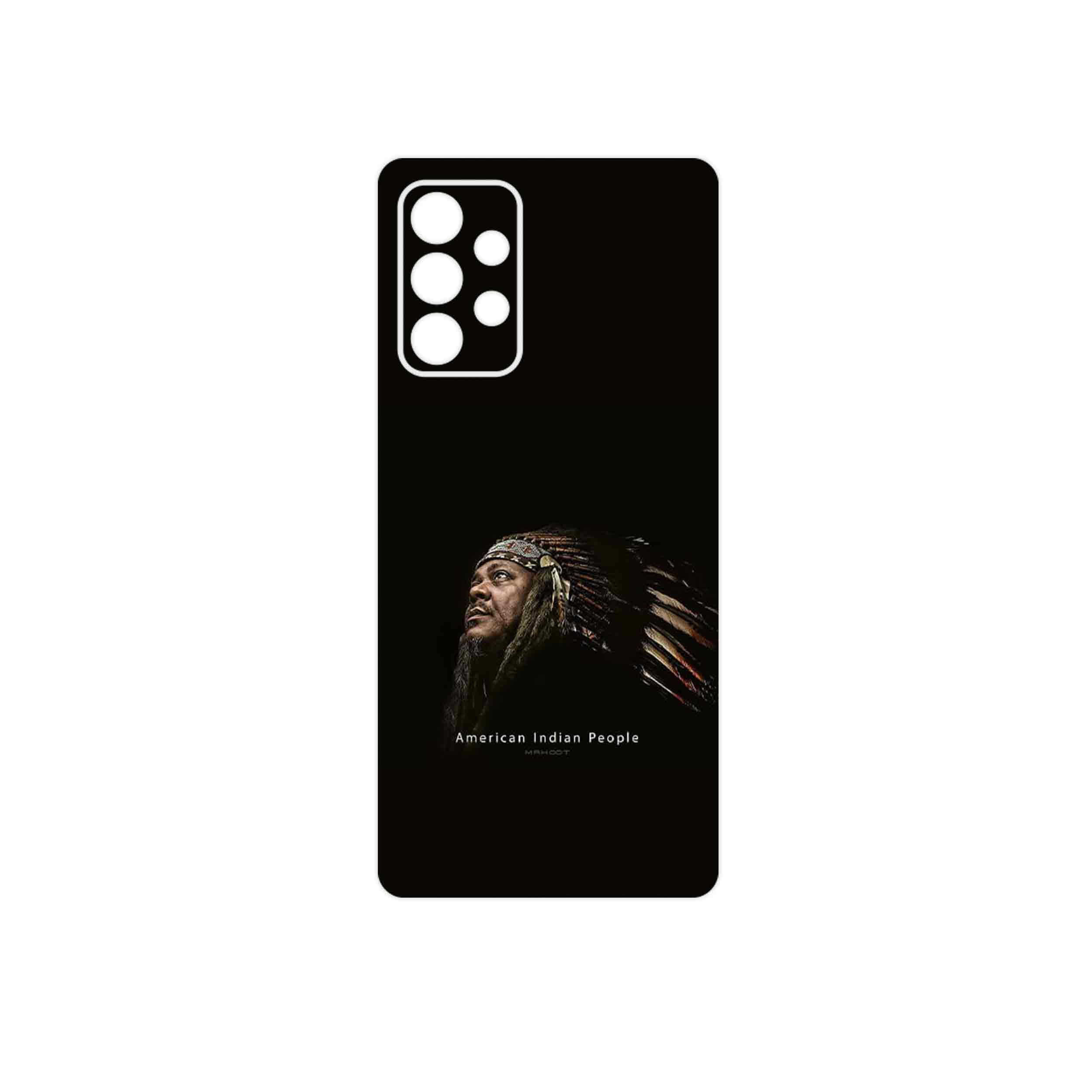 برچسب پوششی ماهوت مدل Portrait of an Indian Man مناسب برای گوشی موبایل سامسونگ Galaxy A52 4G