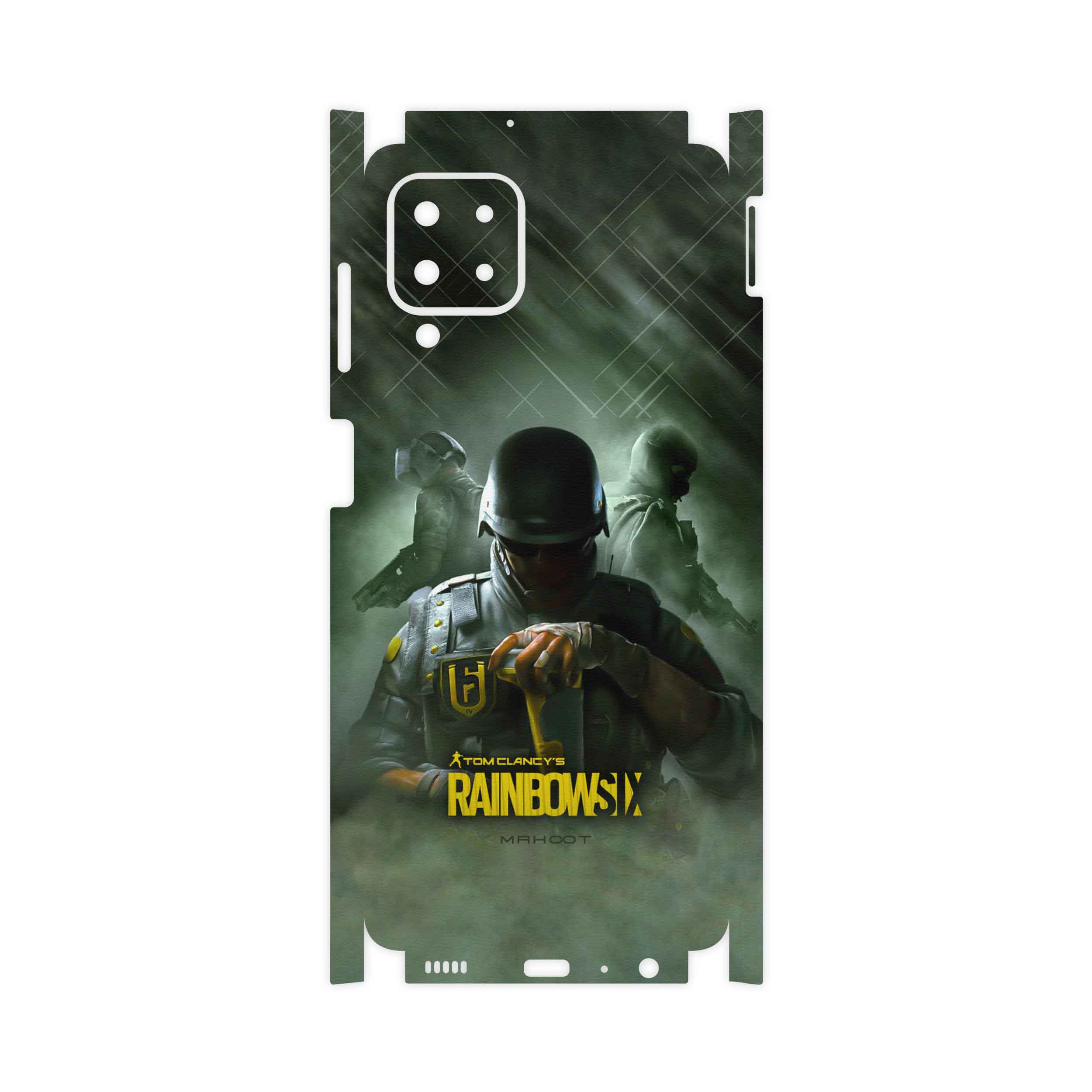برچسب پوششی ماهوت مدل Rainbow-Six-Game-FullSkin مناسب برای گوشی موبایل سامسونگ Galaxy M22