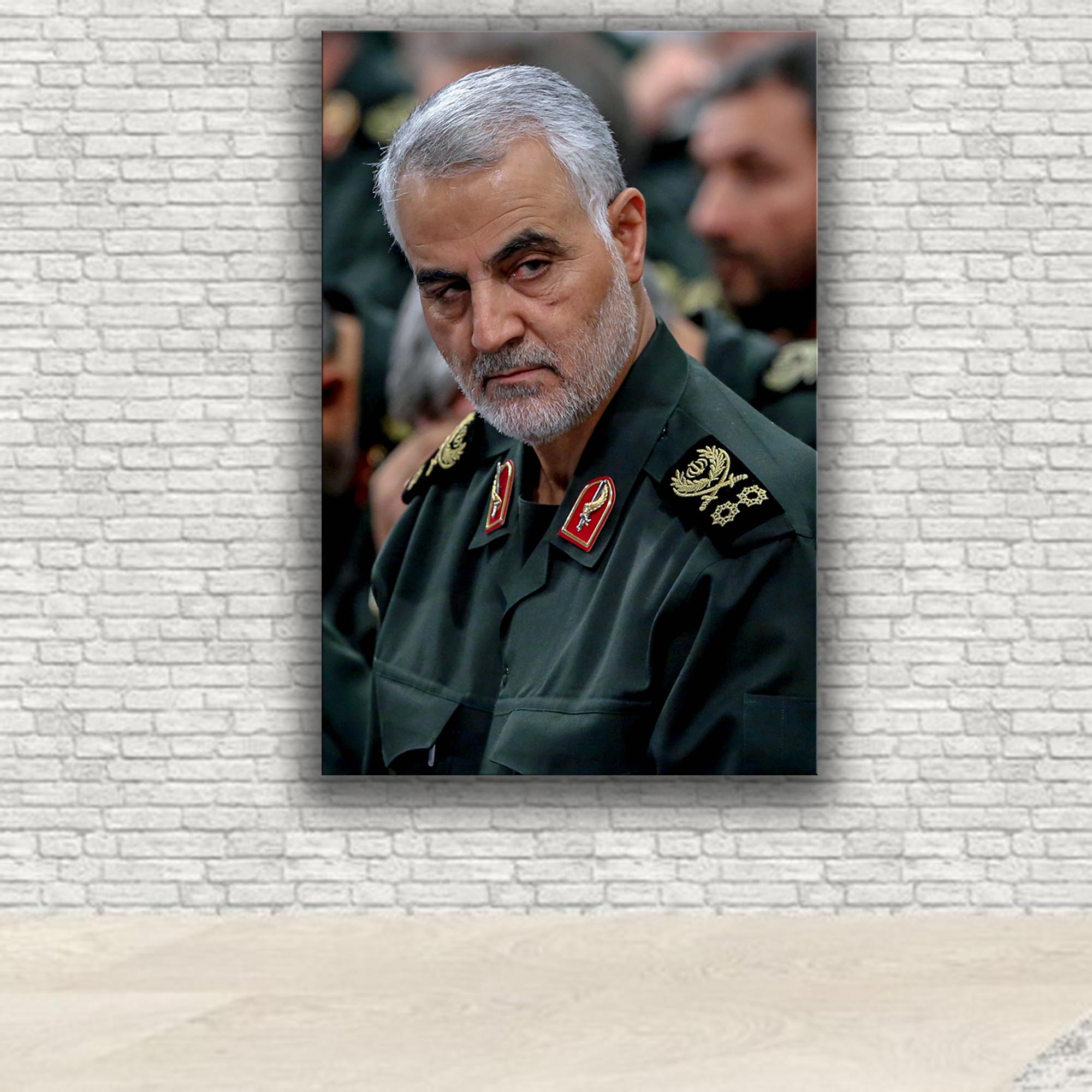 تابلو شاسی مدل شهید سردار سلیمانی کد160