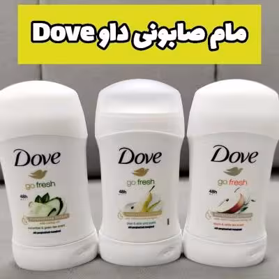 مام استیک صابونی داو Dove رایحه گلابی خیار سیب