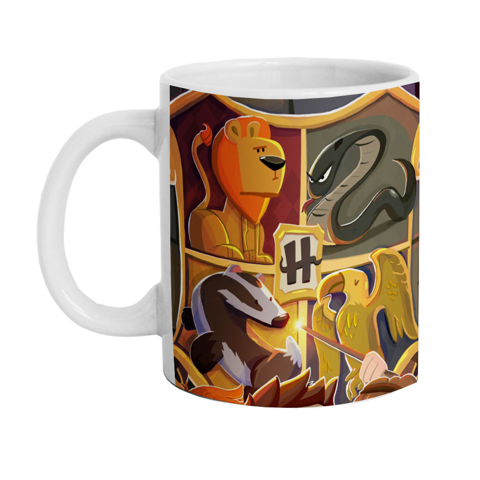 ماگ دارلی طرح هری پاتر هافلپاف کد M950