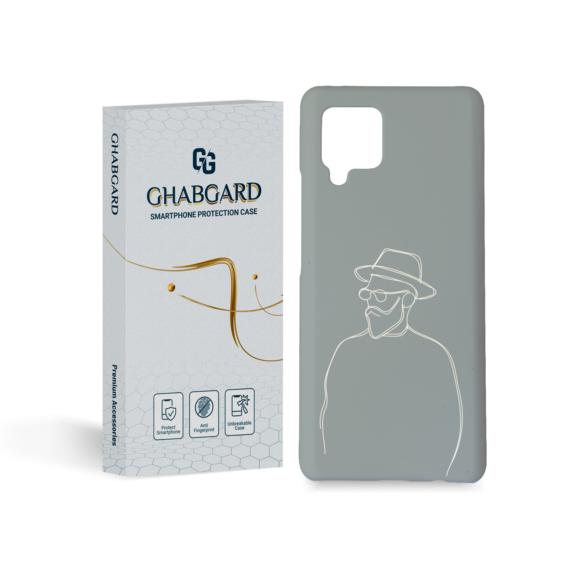 کاور قاب گارد مدل پسرانه مناسب برای گوشی موبایل سامسونگ Galaxy A42   