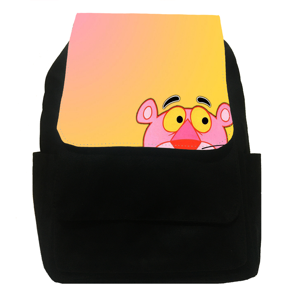 کوله پشتی طرح پلنگ صورتی کد  pp5