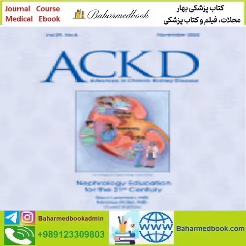 Advances in Chronic Kidney Disease Volume 29 Issue 1 to 6 202