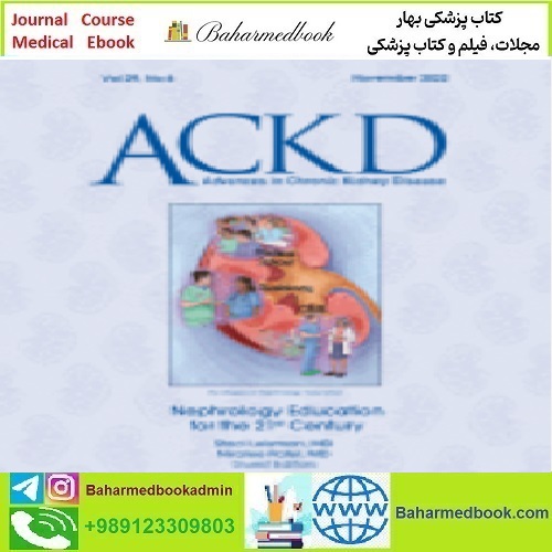 Advances in Chronic Kidney Disease Volume 29 Issue 1 to 6 202
