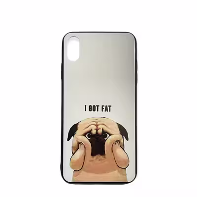 کاور طرح DOG مدل FANT8 مناسب برای گوشی موبایل اپل IPHONE X / XSبه همراه پایه نگهدارنده