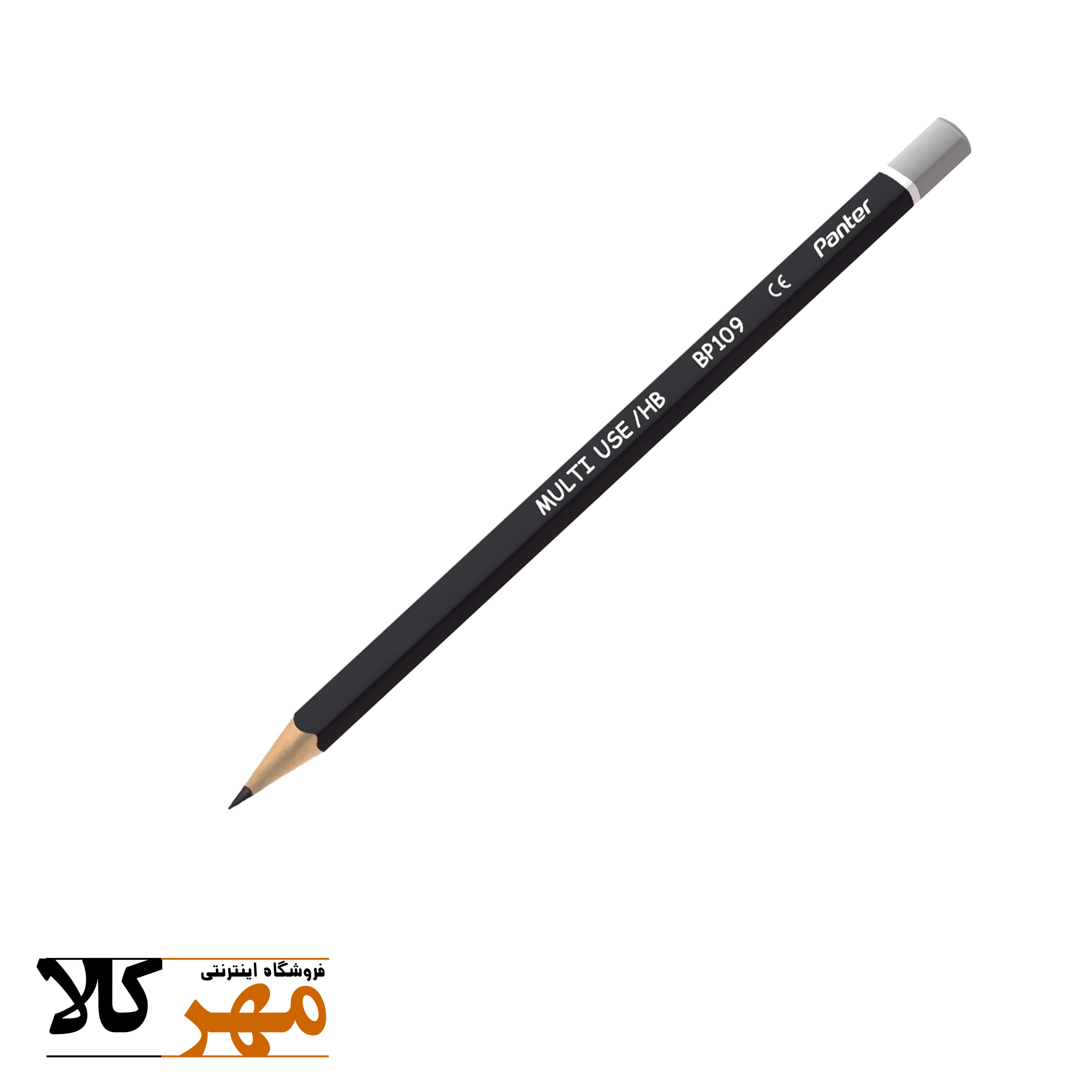 مداد مشکی panter مدل Multi use سه ضلعی کد BP 109