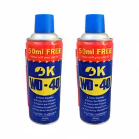 اسپری روان کننده اوکی مدل WD-40 حجم 450 میلی لیتر بسته 2 عددی