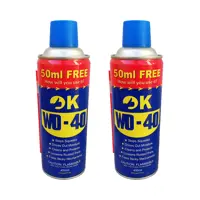 اسپری روان کننده اوکی مدل WD-40 حجم 450 میلی لیتر بسته 2 عددی