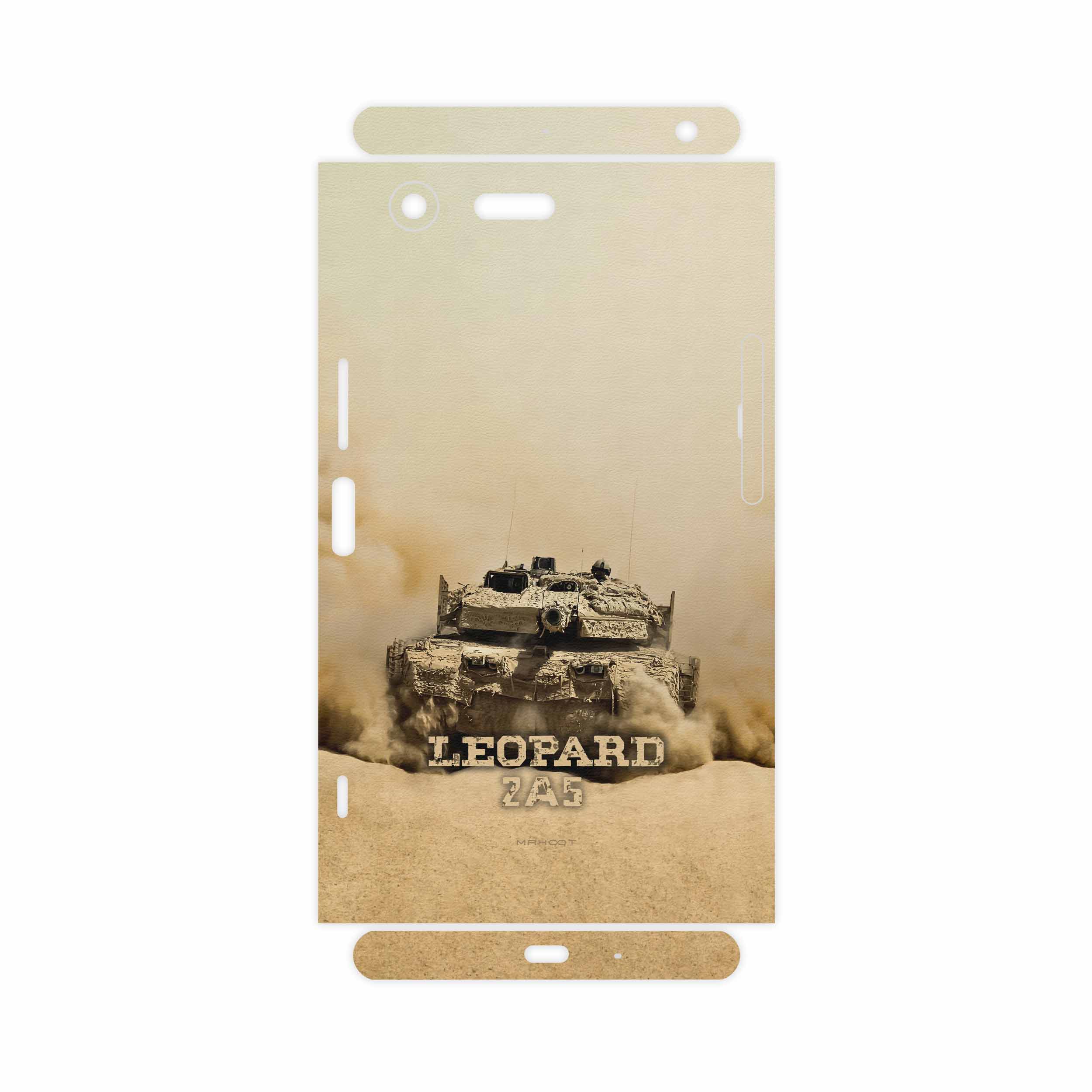 برچسب پوششی ماهوت مدل Leopard 2A5 tank-FullSkin مناسب برای گوشی موبایل سونی Xperia XZ Premium
