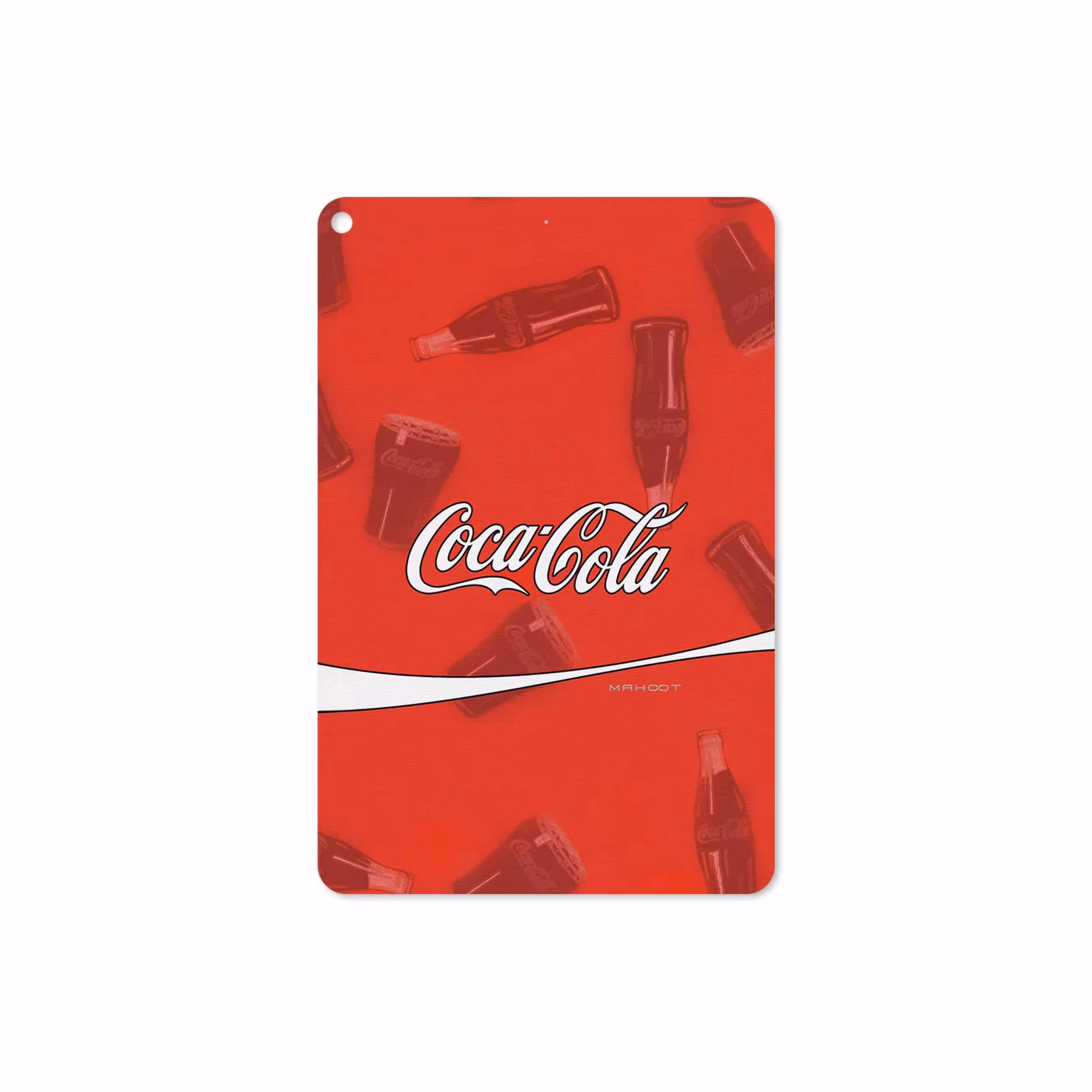 برچسب پوششی ماهوت مدل Coca-Cola-Logo مناسب برای تبلت اپل iPad mini (GEN 5) 2019 A2125