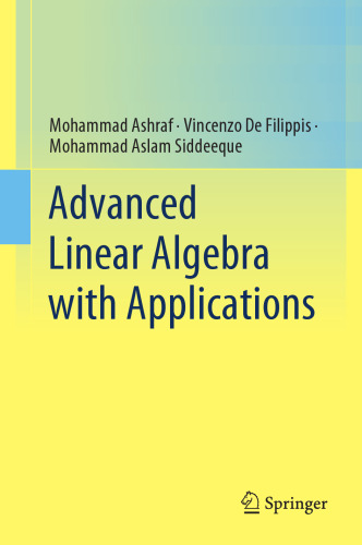 خرید و دانلود نسخه کامل کتاب Advanced Linear Algebra with Applications