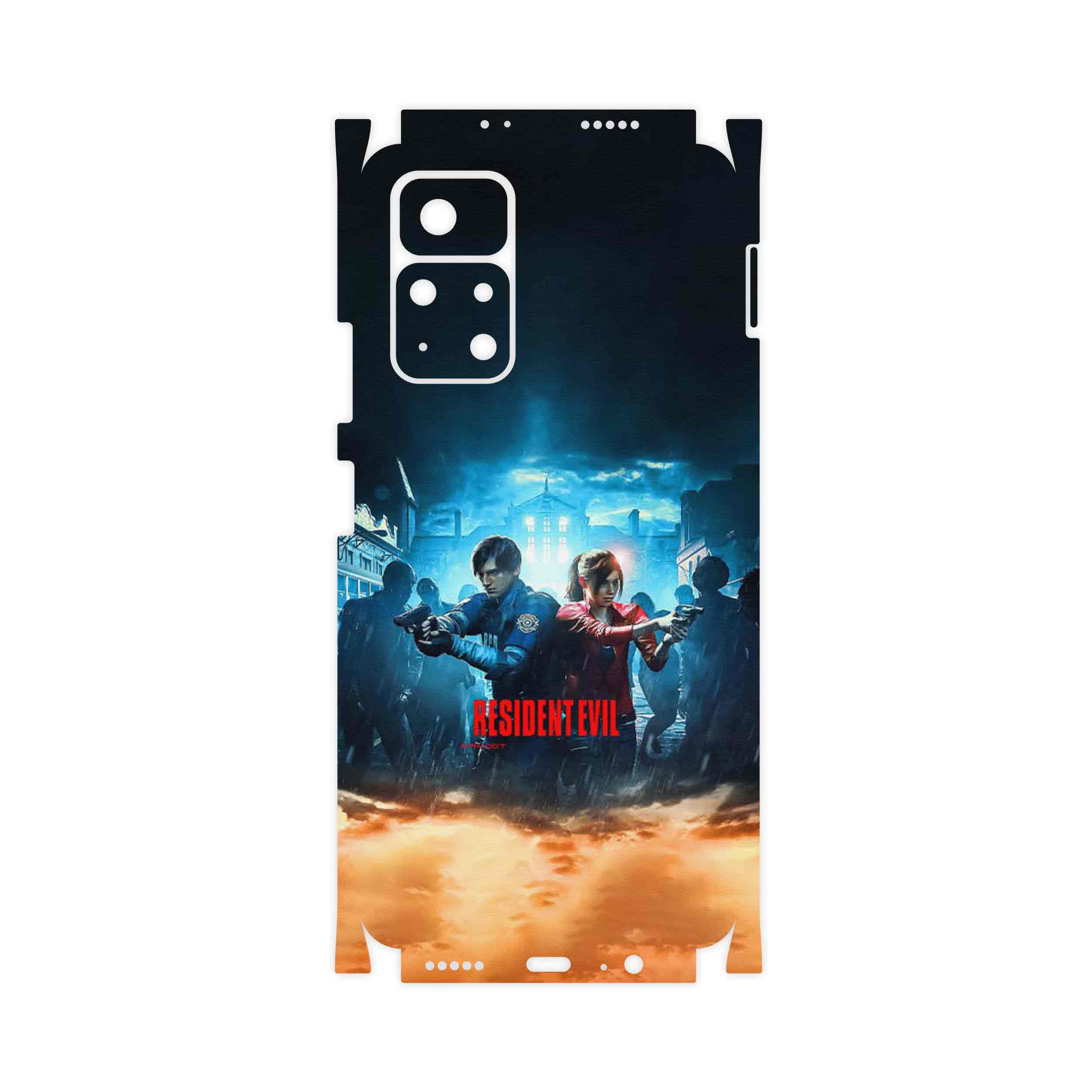 برچسب پوششی ماهوت مدل Residentevil Game Series-FullSkin مناسب برای گوشی موبایل شیائومی Poco M4 Pro 5G