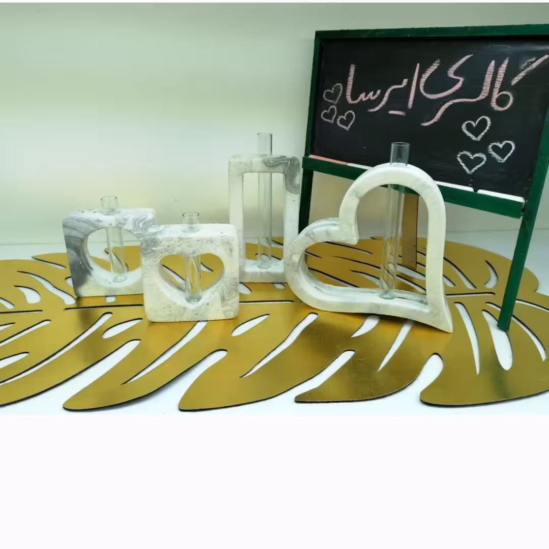 ست گلدان سنگی love