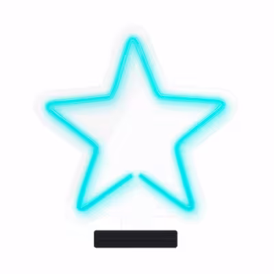چراغ رومیزی ریموت دار مدل STARS-GL_TBL-GLASS